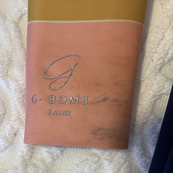 Rip Curl Navy Wetsuit retro Colorful Stripe women size 6/10 - Picture 5 of 5